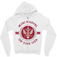 Mini Marvel Of The Usa Zipper Hoodie | Artistshot