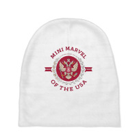 Mini Marvel Of The Usa Baby Beanies | Artistshot