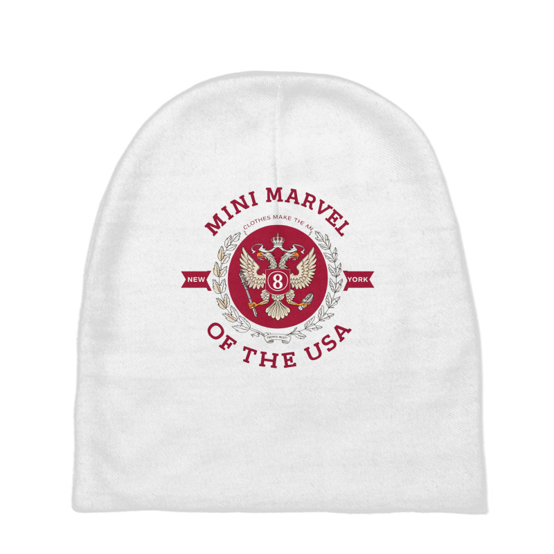 Mini Marvel Of The Usa Baby Beanies | Artistshot