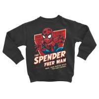 The Spender Man Toddler Sweatshirt | Artistshot