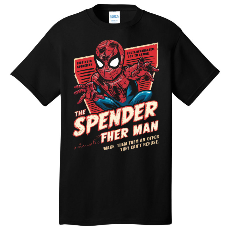 The Spender Man Basic T-shirt | Artistshot