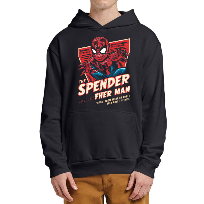 The Spender Man Urban Pullover Hoodie | Artistshot