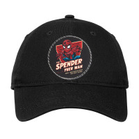 The Spender Man Adjustable Cap - Leatherette Patch | Artistshot