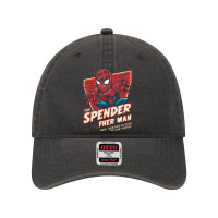 The Spender Man Dyed Cap | Artistshot