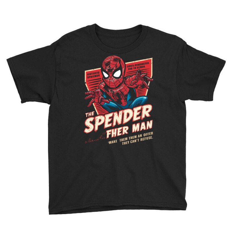 The Spender Man Youth Tee | Artistshot