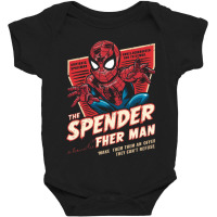 The Spender Man Baby Bodysuit | Artistshot