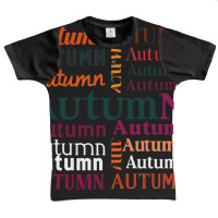 The Word 'autumn Graphic Youth T-shirt | Artistshot