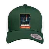 Vintage Synthesizer Retro Trucker Cap | Artistshot