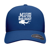 Future Marine Biologist Ocean Life Biology Student T Shirt Seamless Cap | Artistshot