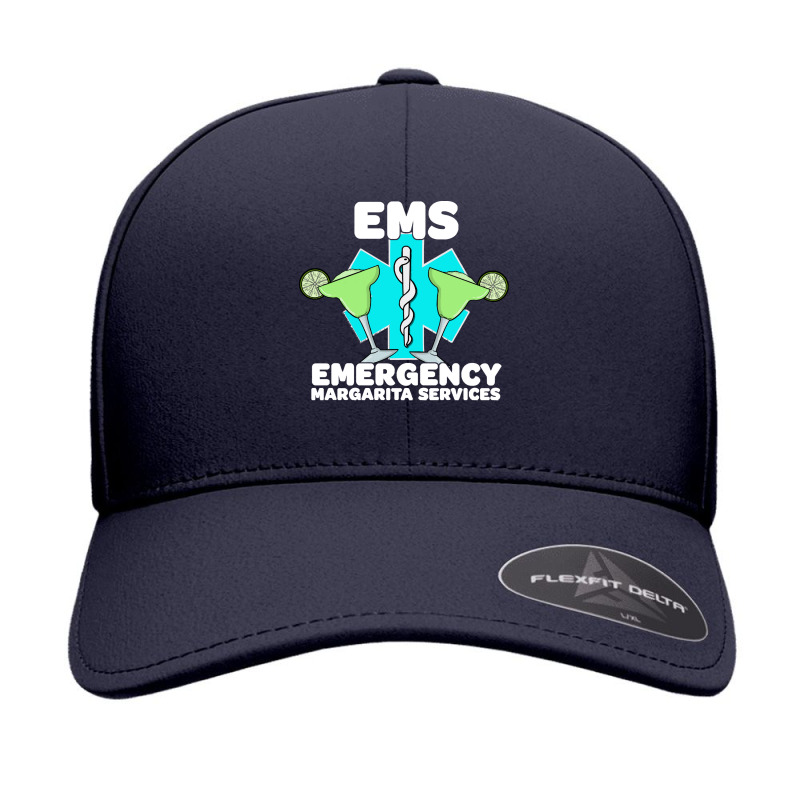 Ems Gift T  Shirt E M S E M T Paramedic Cinco De Mayo Emergency Margar Seamless Cap | Artistshot