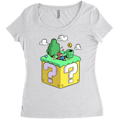 Plumber's Day Off Women's Triblend Scoop T-shirt Designed By Bariteau Hannah