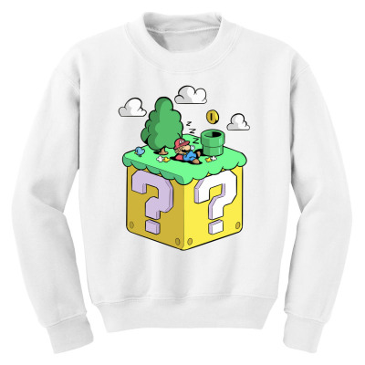 Plumber's Day Off Youth Sweatshirt Designed By Bariteau Hannah