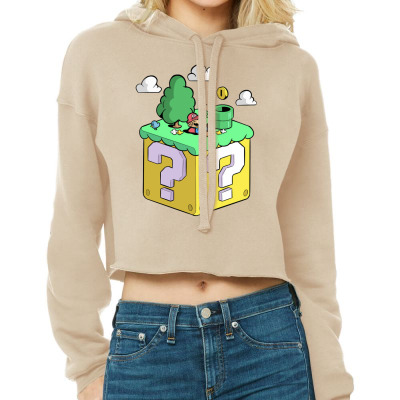 Plumber's Day Off Cropped Hoodie Designed By Bariteau Hannah