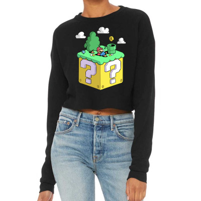 Plumber's Day Off Cropped Sweater Designed By Bariteau Hannah