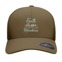 Faith Can Move Mountains Bible Verse Holy Religious Week Women My Favo Seamless Cap | Artistshot