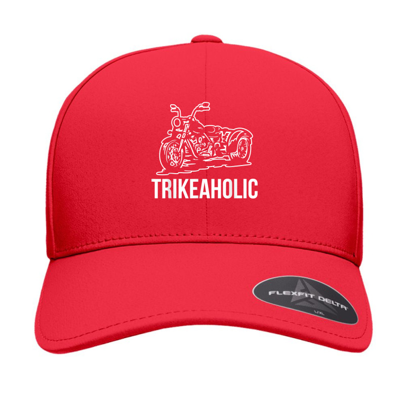 Trikeaholic Trike Bike Motorcyclist T Shirt Seamless Cap by RosalbaIncorvaia | Artistshot