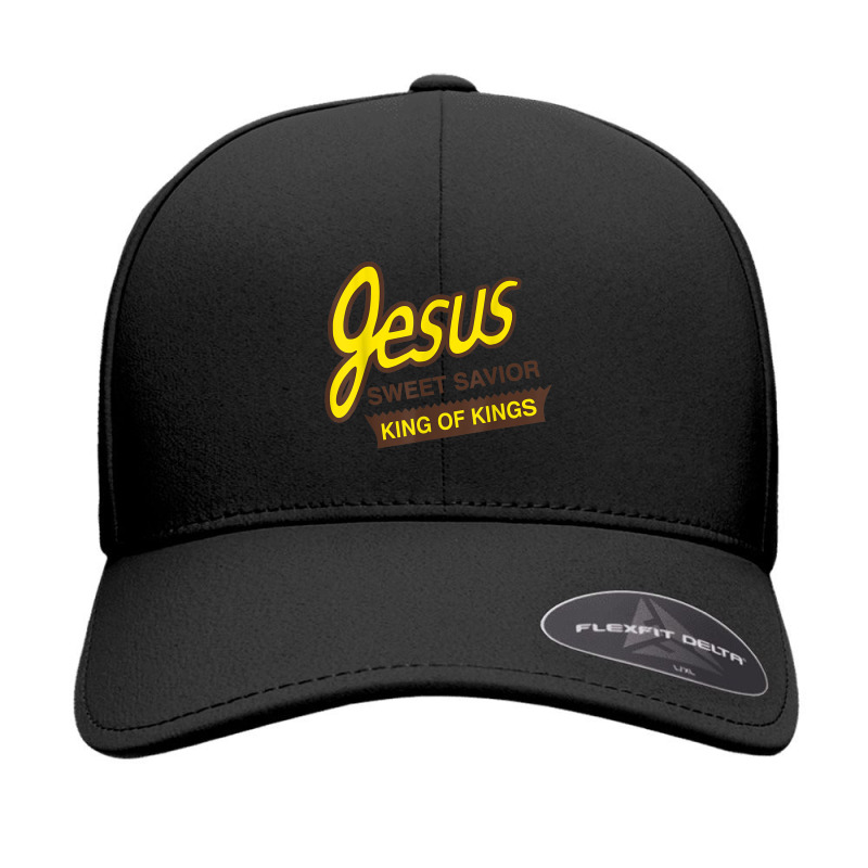 Jesus Sweet Savior King Of Kings Christian Faith Apparel Characters Ca Seamless Cap by Aria-Proctor | Artistshot