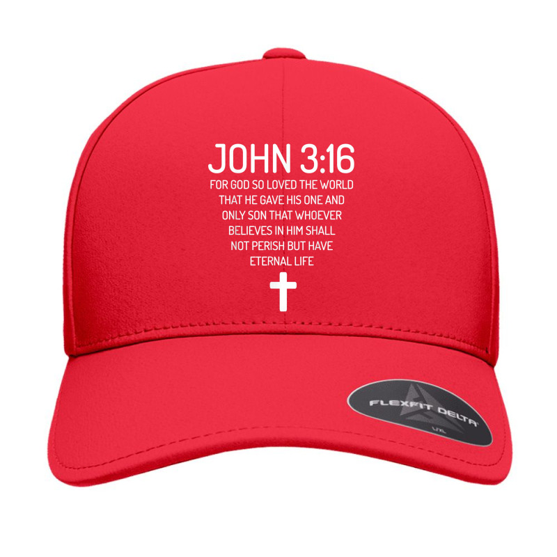 John 316 Bible Verse Scripture Christians Character Animae Seamless Cap by Aria-Proctor | Artistshot