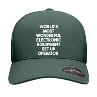 World's Most Wonderful Electronic Equipment Set Up Operator T Shirt Seamless Cap | Artistshot