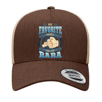 Mens My Favorite People Call Me Baba Gifts Baba Fathers Day Yupoong Trucker Cap | Artistshot