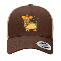 Cinco De Mayo T  Shirt Sombrero Yorkshire Terrier Dog Tacos Cinco De M Yupoong Trucker Cap | Artistshot