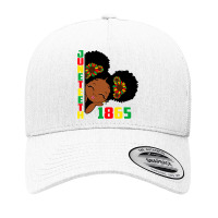 Juneteenth Celebrating 1865 Cute Black Girls Kids Yupoong Trucker Cap | Artistshot