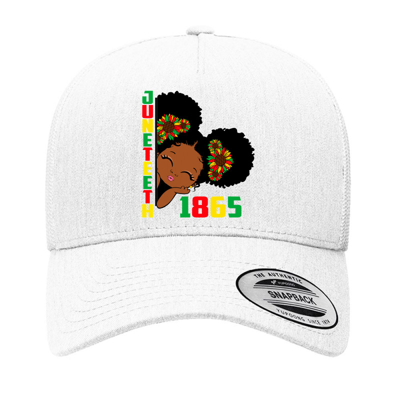 Juneteenth Celebrating 1865 Cute Black Girls Kids Yupoong Trucker Cap by nhan0105 | Artistshot