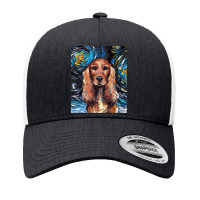 Cocker Spaniel T  Shirt Cocker Spaniel Night ( Portrait) T  Shirt Yupoong Trucker Cap | Artistshot