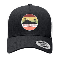 Islands Mountain And Palms T Shirt Yupoong Trucker Cap | Artistshot