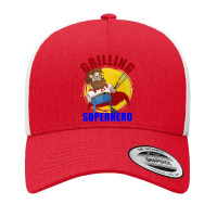 Grilling Superhero Yupoong Trucker Cap | Artistshot