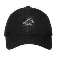 Stegosaurus T  Shirt Stegosaurus Dinosaur Zodiac Symbol Astrological S Adjustable Cap | Artistshot