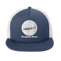 Sturgeon Moon Astrology Full Moon Space Science Moon Phase T Shirt Foam Snapback Hat | Artistshot