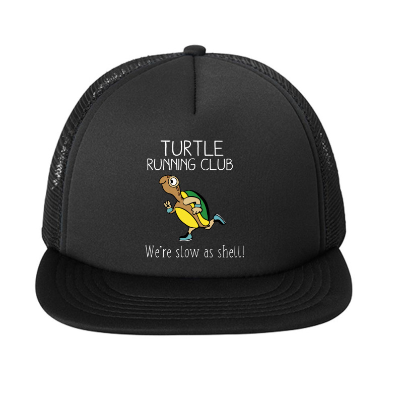 Turtle Running Club Foam Snapback hat by Lilin Art | Artistshot