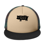 Break Even Bbq T Shirt Foam Snapback Hat | Artistshot