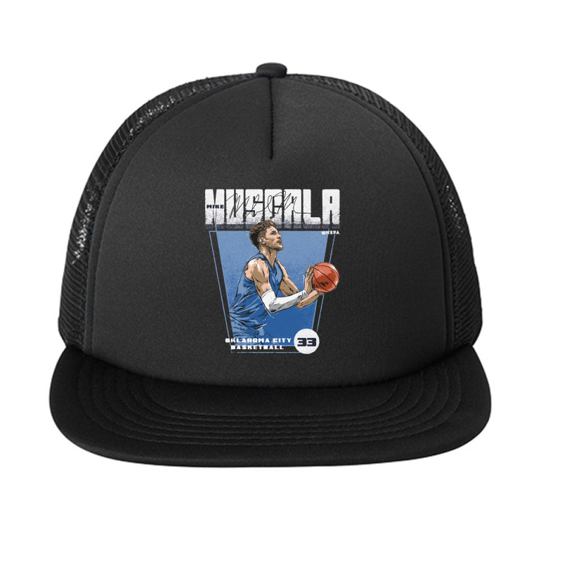 Mike Muscala City Premiere Foam Snapback hat by kr205 | Artistshot