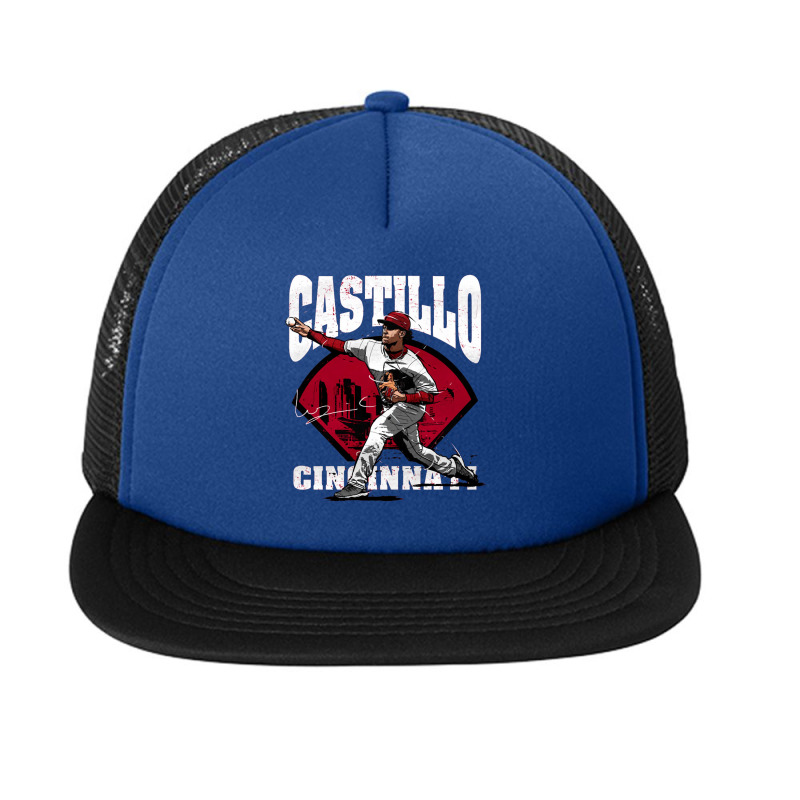 Luis Castillo Field Foam Snapback Hat | Artistshot