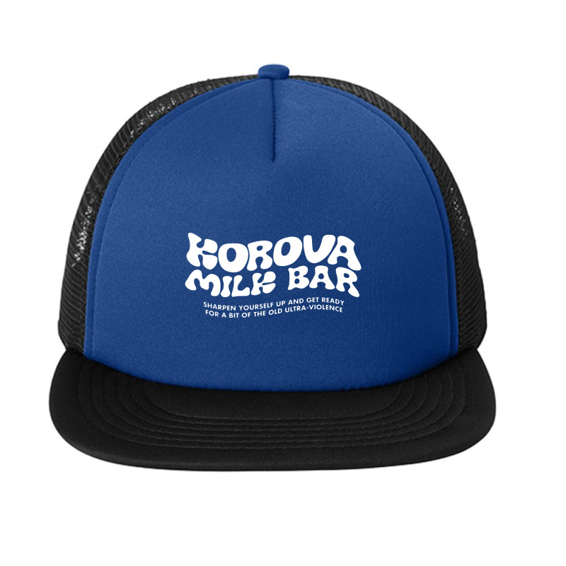 Korova Milk Bar Foam Snapback hat by netintern | Artistshot