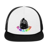 We Are All Garbage, Nihilist Memeshirt Foam Snapback Hat | Artistshot