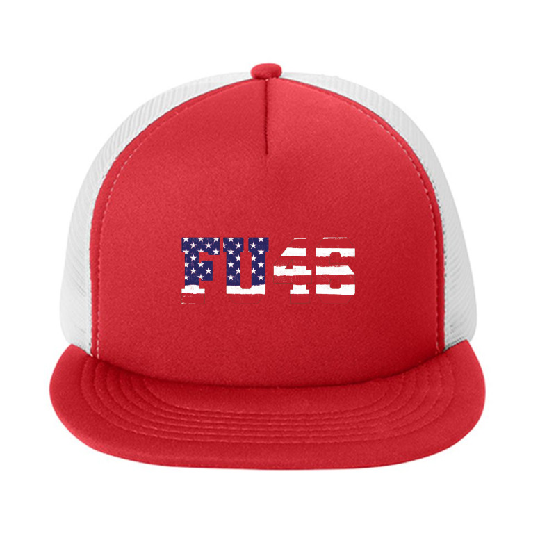 Fu46,fuck Biden 46 Usa Flag,fuck Biden Foam Snapback hat by butuhbahu | Artistshot