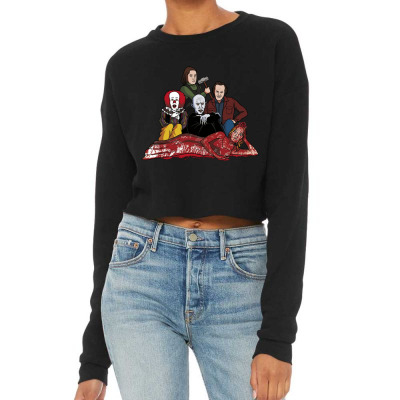The Maine Club Cropped Sweater Designed By Bariteau Hannah