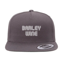 Barley Wine Vintage Retro 70s 80s Funny 5 Panel Snapback Cap | Artistshot