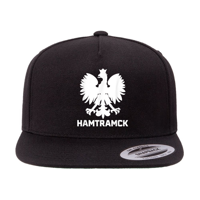 Hamtramck Michigan Polish Pride Area Code 313 T Shirt 5 panel snapback cap by TappanSajan | Artistshot