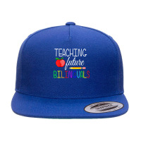 Teaching Future Bilinguals Teachers Back To School T Shirt 5 Panel Snapback Cap | Artistshot