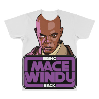 Bring Mace Windu Back All Over Men's T-shirt Designed By Bariteau Hannah