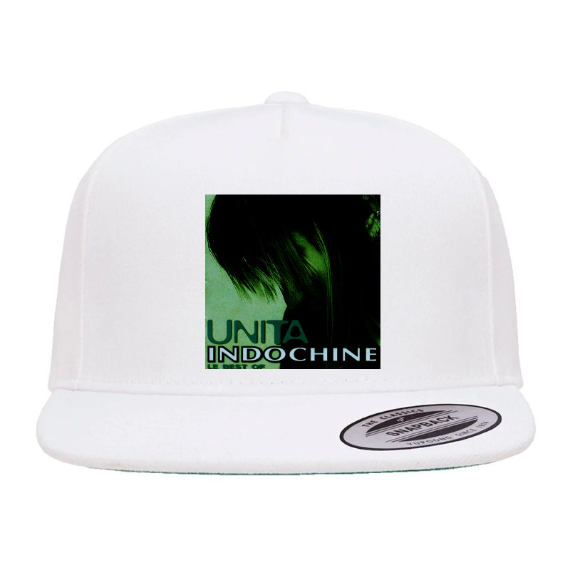 Indochine - French Pop Rock And New Wave 5 Panel Snapback Cap | Artistshot