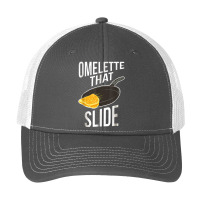 Funny Egg Puns Breakfast Tee Omelette That Slide Pa Trucker Cap | Artistshot