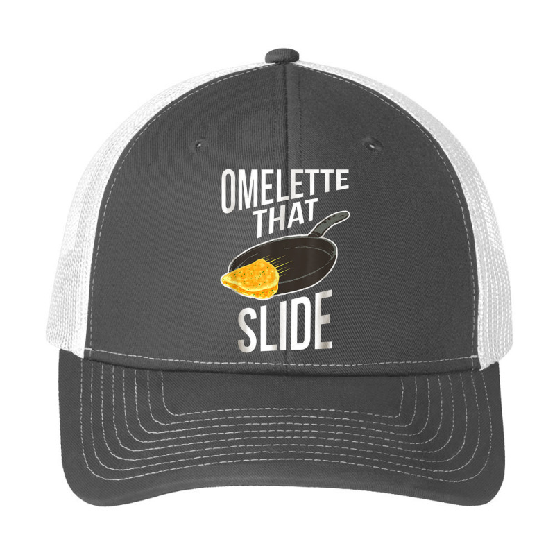 Funny Egg Puns Breakfast Tee Omelette That Slide Pa Trucker Cap by iucantika | Artistshot