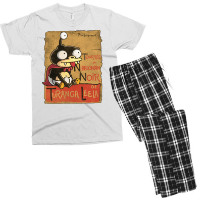 Le Nibblonian Noir Men's T-shirt Pajama Set Designed By Bariteau Hannah
