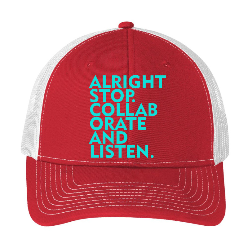 Alright Stop Collaborate And Listen Pa Trucker Cap by surawisesar | Artistshot