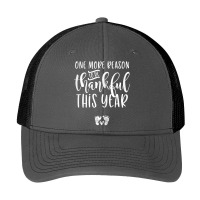 Womens One More Reason To Be Thankful Cute Thanksgiving Pregnant T Shi Pa Trucker Cap | Artistshot